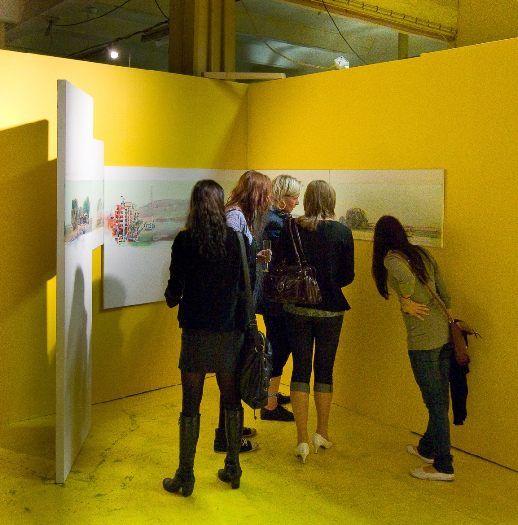 Tour d'Horizon, landcape painting