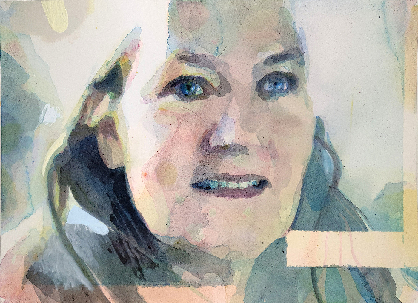 "Mirjam" Portrait painting