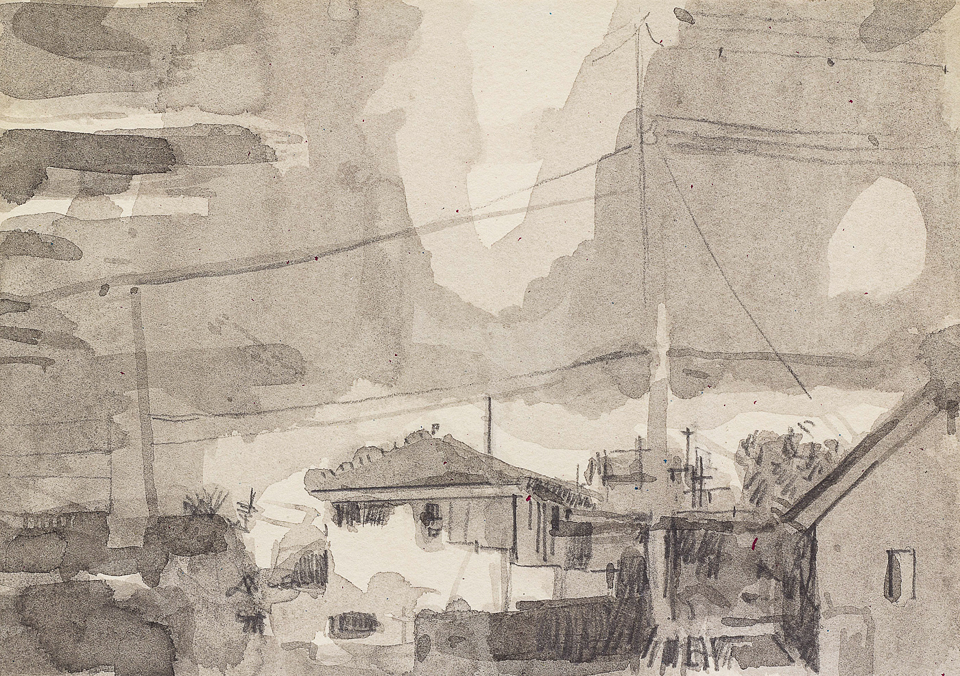 2015-04-10, from the series diaries 21x15cm, aquarelle on paper