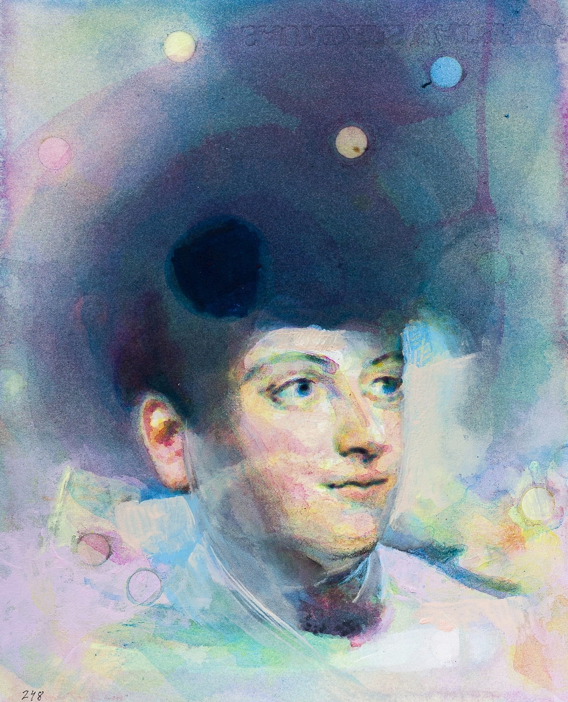 Fearless Redefined, day 248 Mixed Media on Paper, 21x26 cm