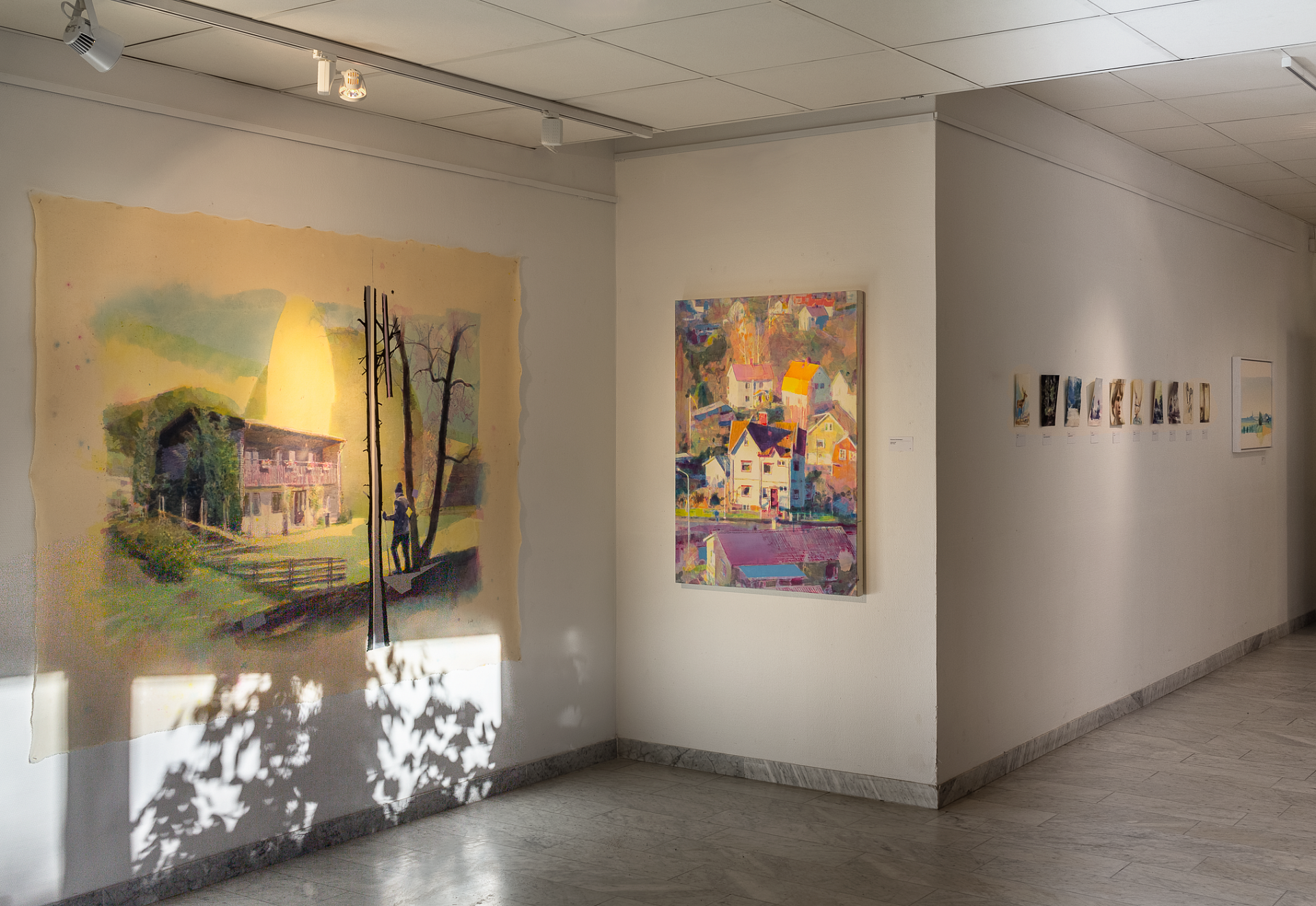 Bergagalleriet, Exhibition view, Kenneth Pils