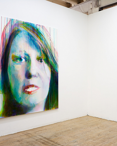 "Character 1 & 2", 160 x 200 cm, Acrylic on canvas, Studio 44© 2010 Kenneth Pils