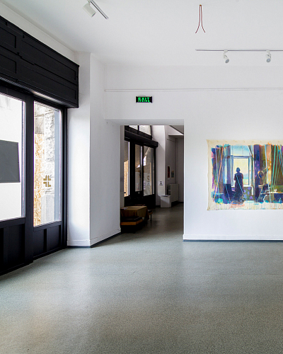 Kenneth pils - Exhibition view. Art Nouveau Gallery of the UAP Mures organization in Transylvania