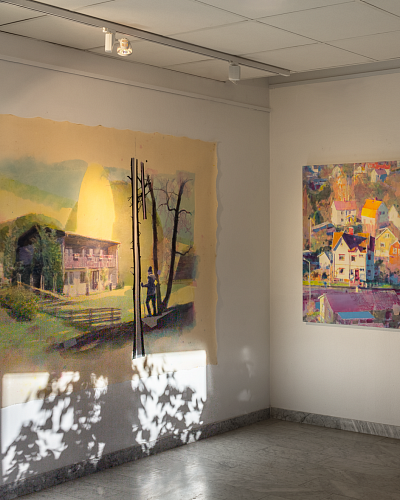 Bergagalleriet, Exhibition view, Kenneth Pils