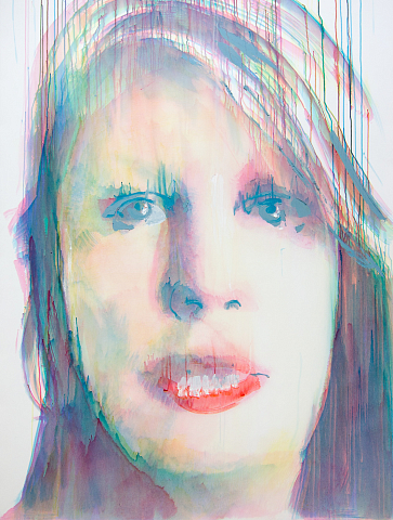 "Character 2", 160 x 200 cm, Acrylic on canvas, Studio 44© 2010 Kenneth Pils