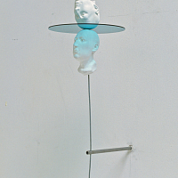 State of Mind (Double), plaster and glas