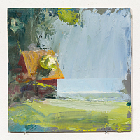 Oil painting, fron the series 'Arcadia Trash'